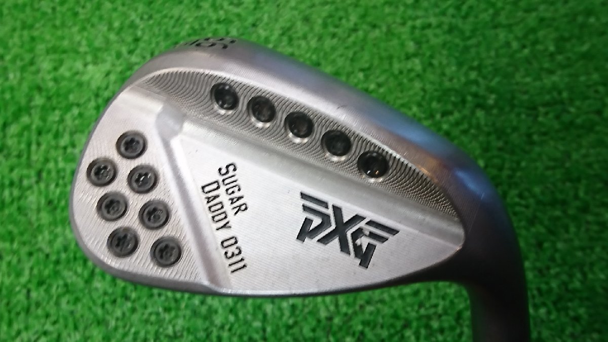 希少 USモデル PXG ノンメッキ ウェッジ SUGAR DADDY 0311 ミルド 56度