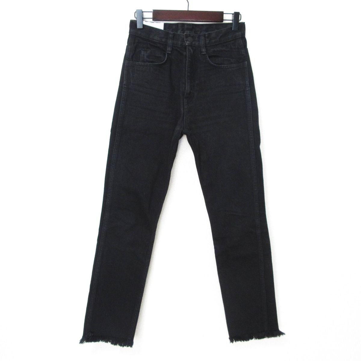美品 FUMIKA UCHIDA フミカウチダ HIGH WAIST DENIM SLIM PT カット
