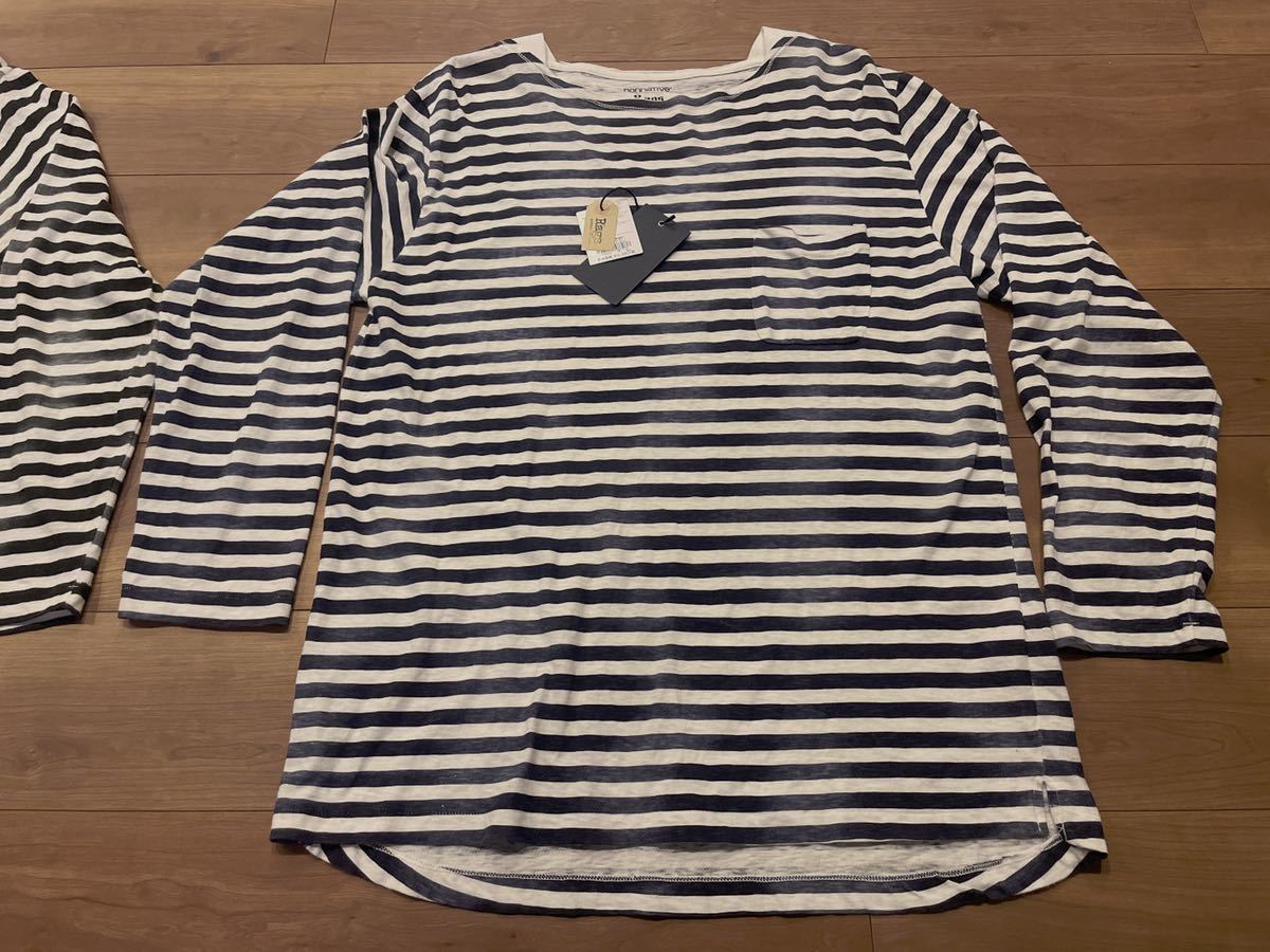 2枚セット Rags McGREGOR nonnative ORIGINAL BORDER L/S TEE かすれ ボーダー Tシャツ ロンT ラグス マクレガー Minedenim