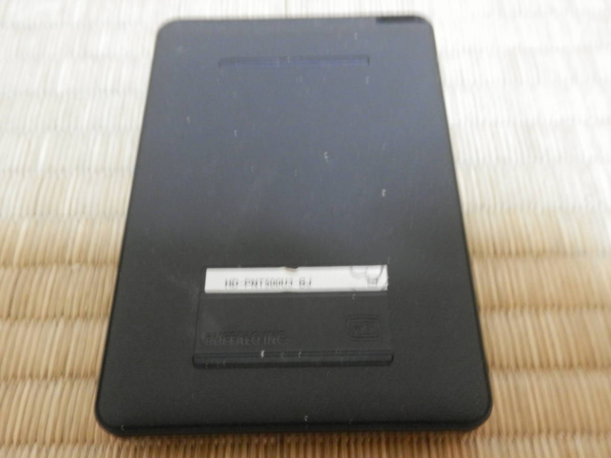 ポータブル HDD BUFFALO HD-PNT500U3-BJ 500GB