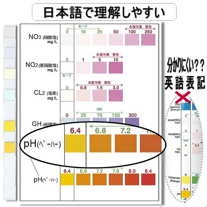 Paypayフリマ アクアリウム 水槽水質検査 試験紙6in1大容量100本入り ビーシュリンプ メダカ 金魚 熱帯魚 水槽水質検査 大容量 Paypayフリマ アクアリウム 水槽水質検査 試験紙6in1大容量100本入り ビーシュリンプ メダカ 金魚 熱帯魚 水槽水質検査 大容量