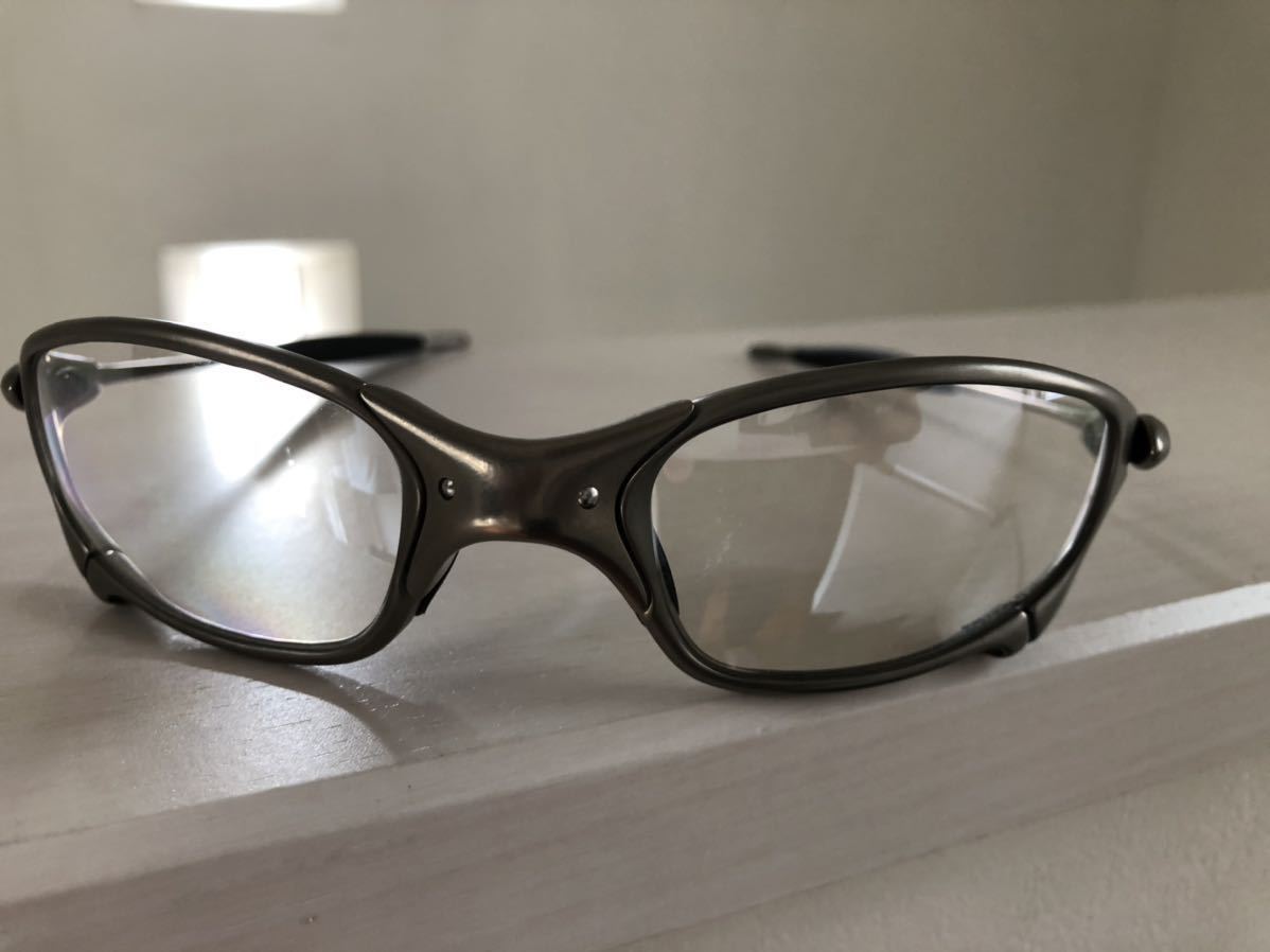 美品 レア japan exclusive oakley Juliet plasma titanium 美品 レア japan exclusive oakley Juliet plasma titanium