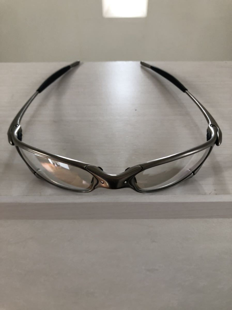 美品 レア japan exclusive oakley Juliet plasma titanium 美品 レア japan exclusive oakley Juliet plasma titanium