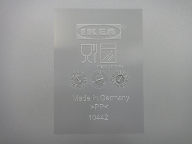 6221*IKEA Ikea tray gray TILLGANG 10442 15 pieces set *