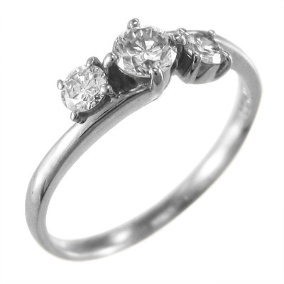 当店在庫してます! k10ホワイトゴールド 指輪 オーダーメイド 結婚 ...