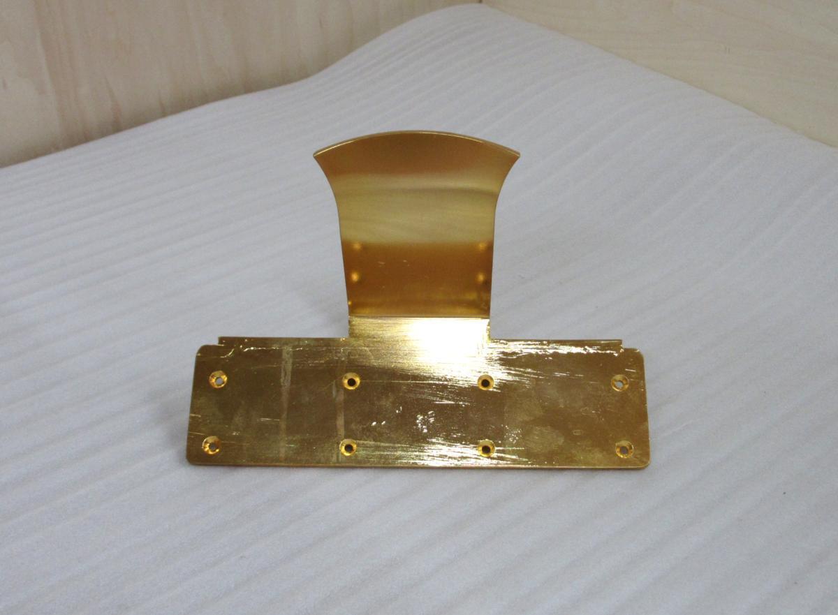 【特別販売品】大型額受け金具 1対 磨き 長期在庫品の為、倉庫内在庫一掃セール開催中!数量限定の特価価格です(管理番号7098)_画像5