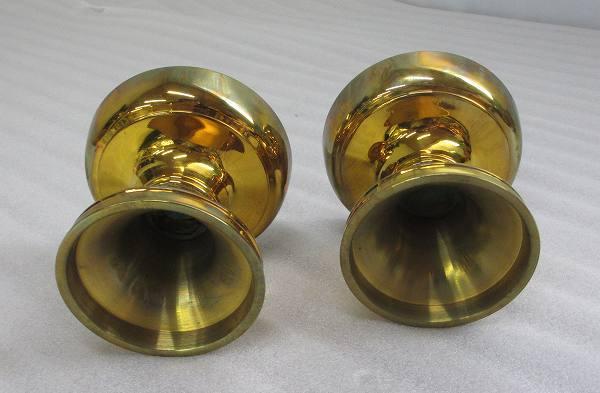 特別販売品】仏器 別上大々 1対(口径10cm高さ9.2㎝)長期在庫品 特別販売品】仏器 別上大々 1対(口径10cm高さ9.2㎝)長期在庫品