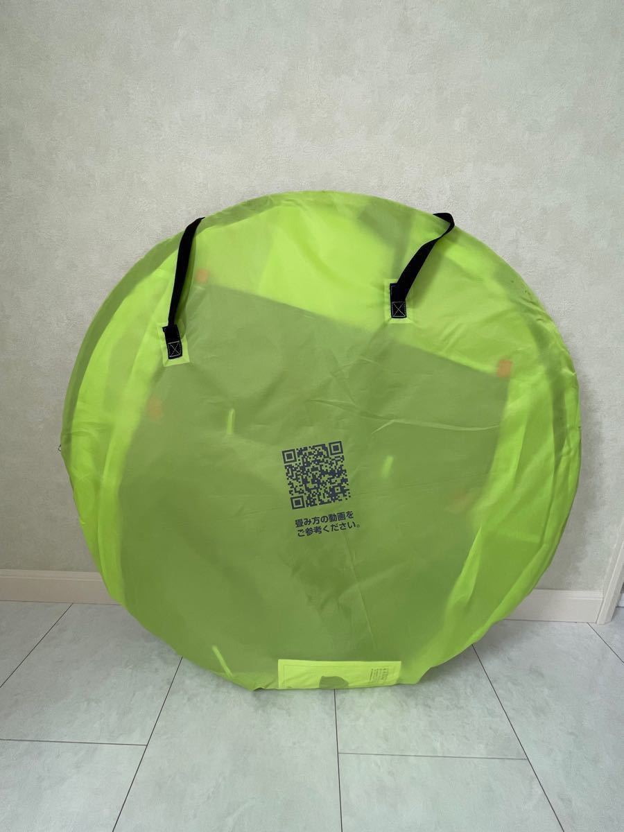 未使用品　FIELDOOR フィールドア　EASY POPUP DOME 285イージーポップアップドーム285   4人用テント