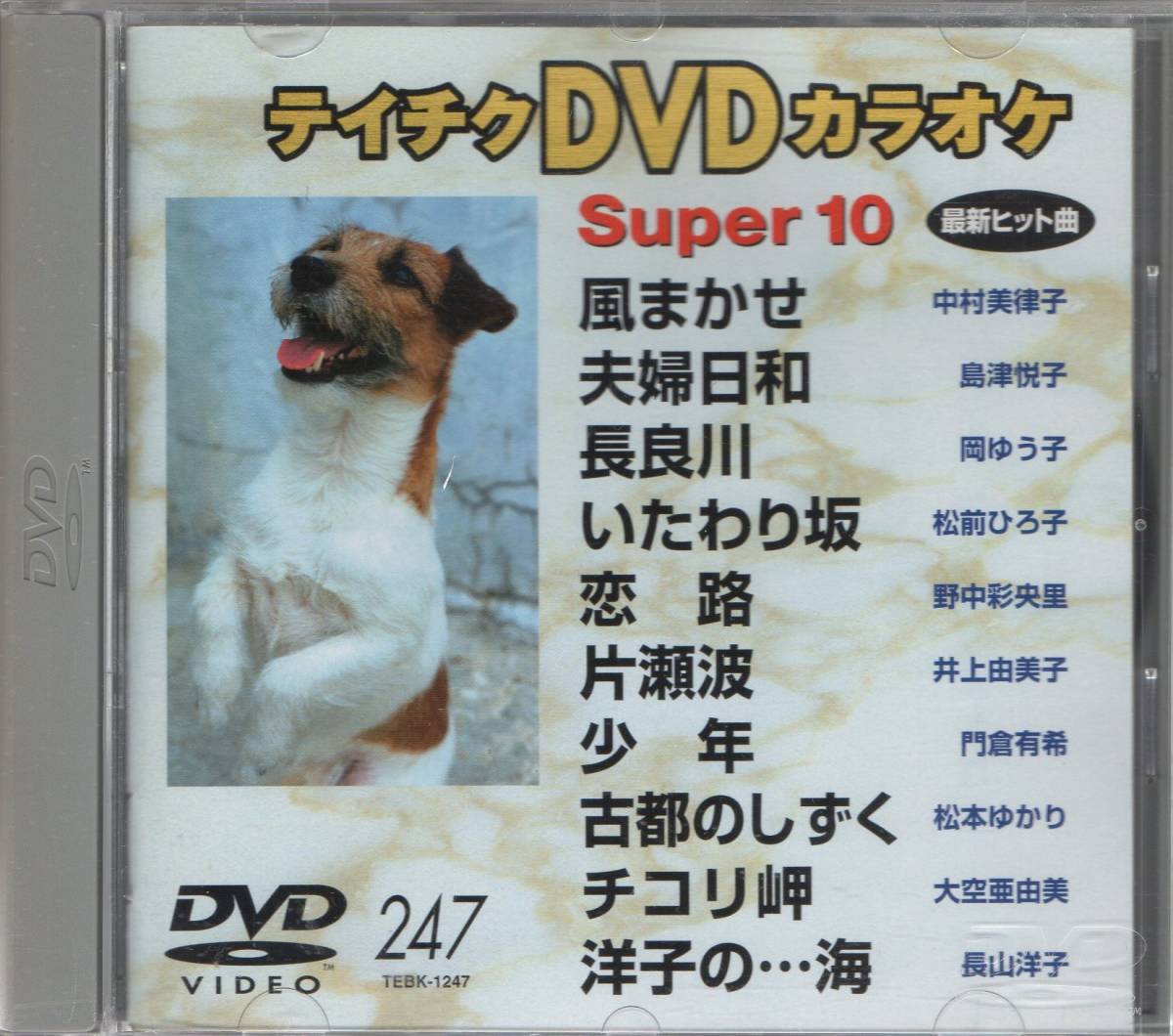 テイチクDVDカラオケ スーパー10演歌編 Vol.247_画像1