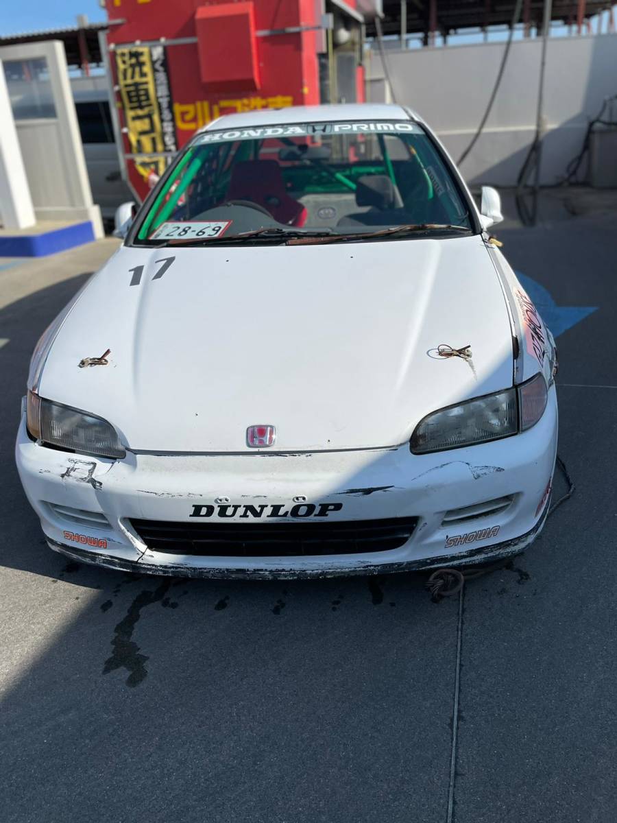 ホンダ シビック EG6 sir サーキット仕様 書類無し 不動車 の ホンダ シビック EG6 sir サーキット仕様 書類無し 不動車 の