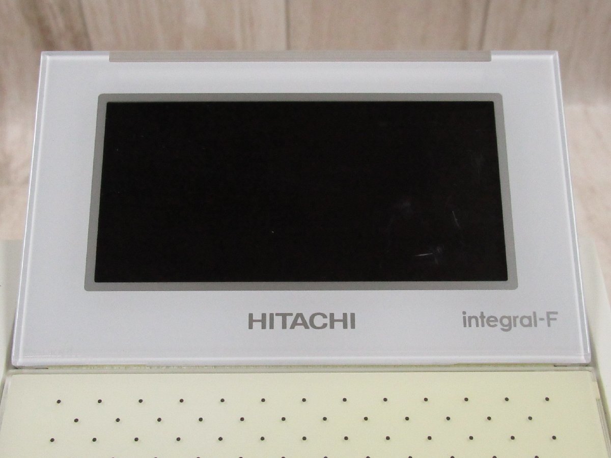 Ω XG2 4500 保証有 17年製 日立 HITACHI integral-F 12ボタン電話機 ET-12iF-SDW ・祝10000！取引突破！_画像3