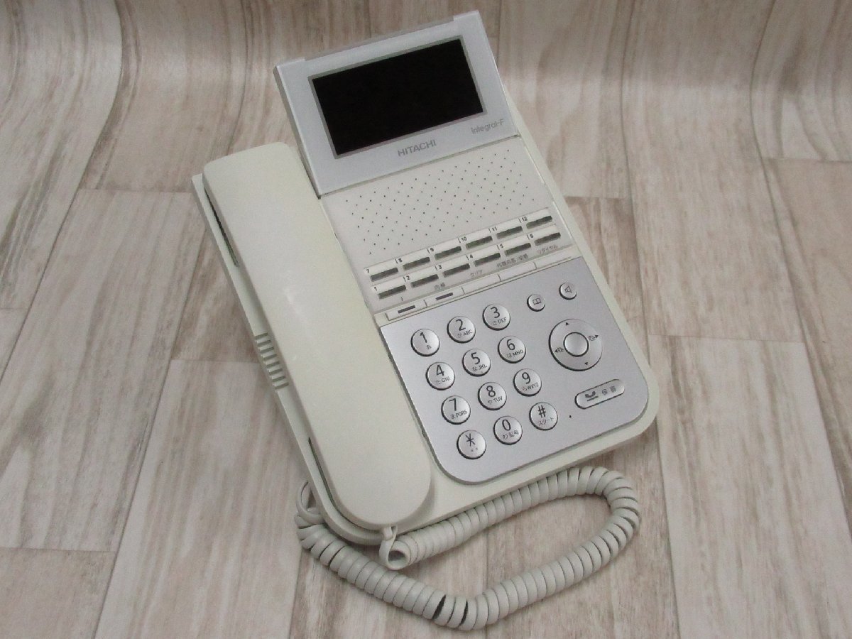 Ω XG2 4505 guarantee have 16 year made Hitachi HITACHI integral-F 12 button telephone machine ET-12iF-SDW * festival 10000! transactions breakthroug!