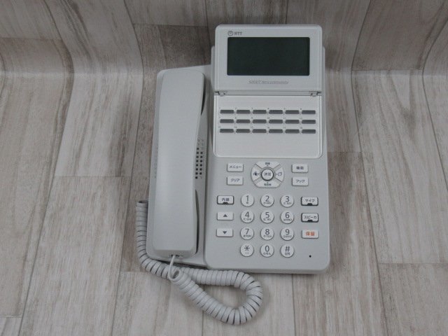 欲しいの 18ボタンスター電話機 αA1 A1-(18)STEL-(2)(W) NTT 保証有