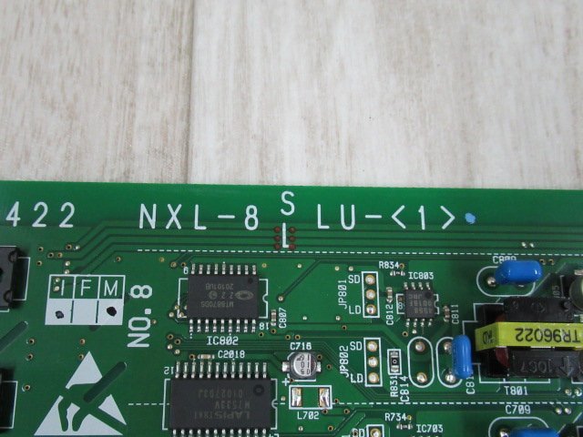 ・ZZZ3 15810◆保証有 NTT NXL-RINGU-(1)+ NXL-8SLU-(1)+ リンガユニット+8単体電話機ユニット N1Lにて使用 20年製・祝!!10000取引突破!!_画像9