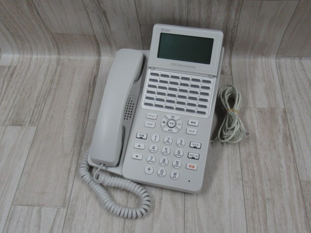 バーゲンで 36ボタン電話機 αA1 A1-(36)STEL-(2)(W) NTT 保証有 9770