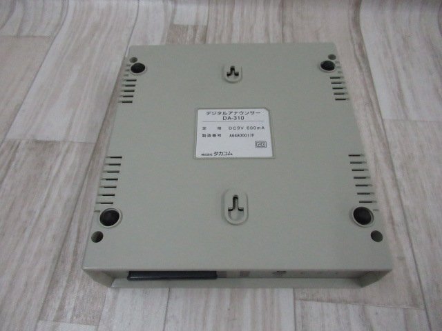 △ΩZP2 11696※保証有 タカコム TAKACOM DA-310 デジタルアナウンサー