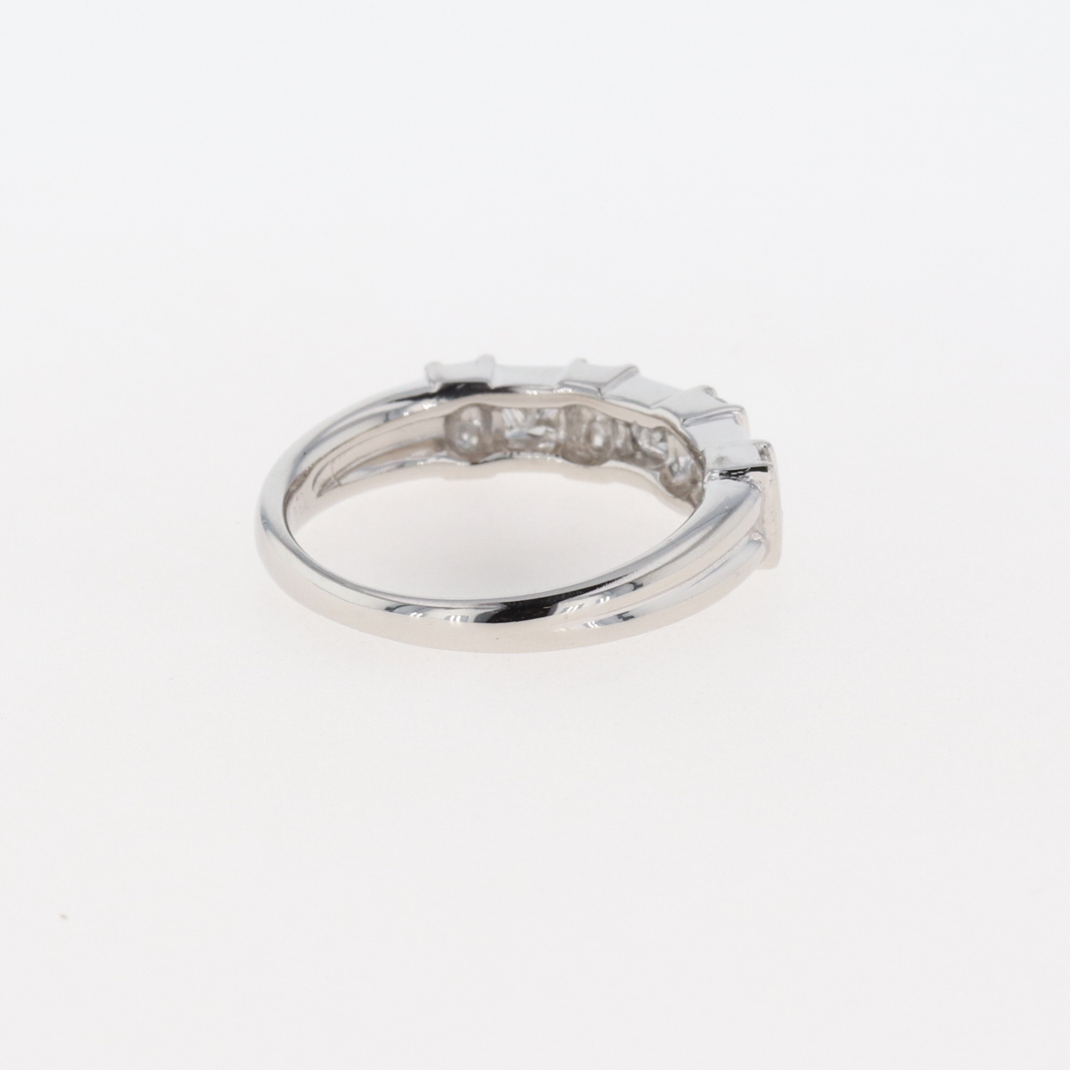 メレダイヤ デザインリング プラチナ 指輪 リング 10号 Pt900 ダイヤモンド レディース 【】 - 5