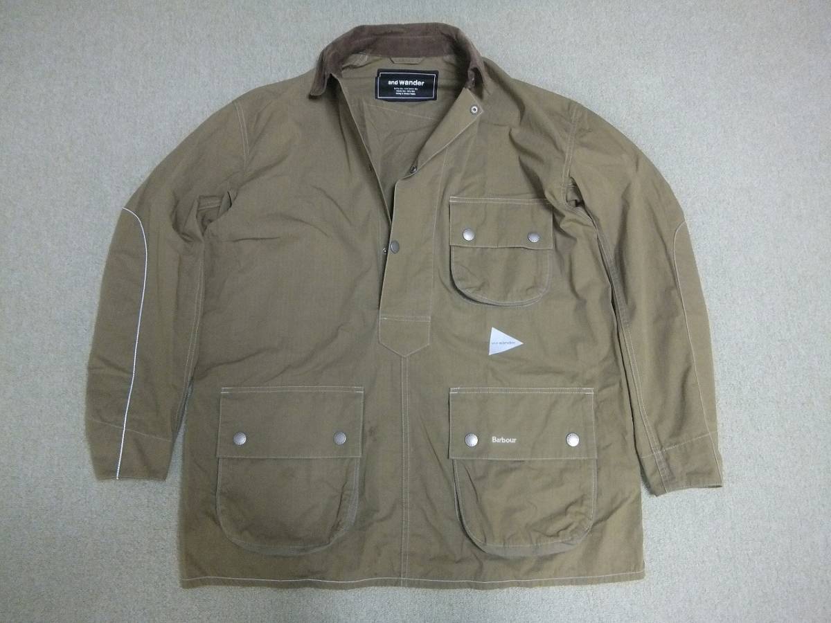 希少 and wander Barbour 別注 CORDURA solway shirt ビンテージ