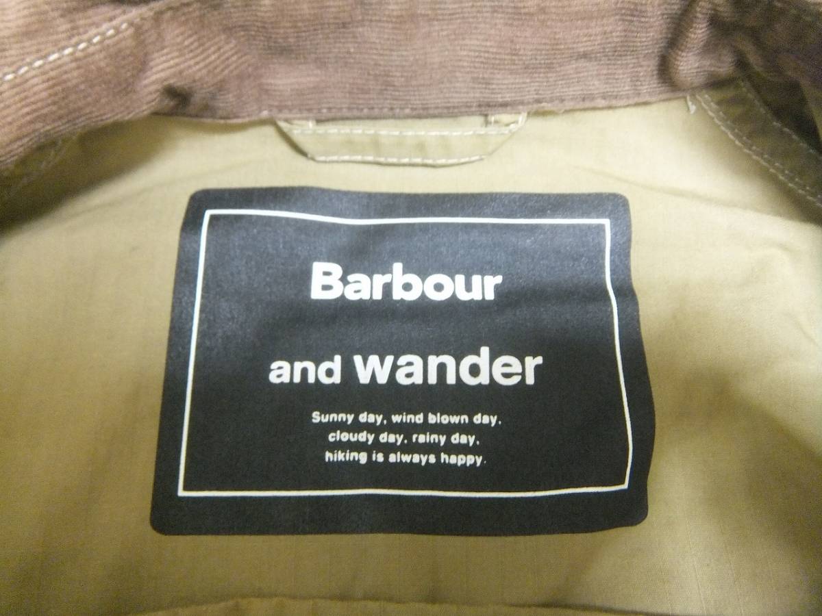 希少 and wander Barbour 別注 CORDURA solway shirt ビンテージ