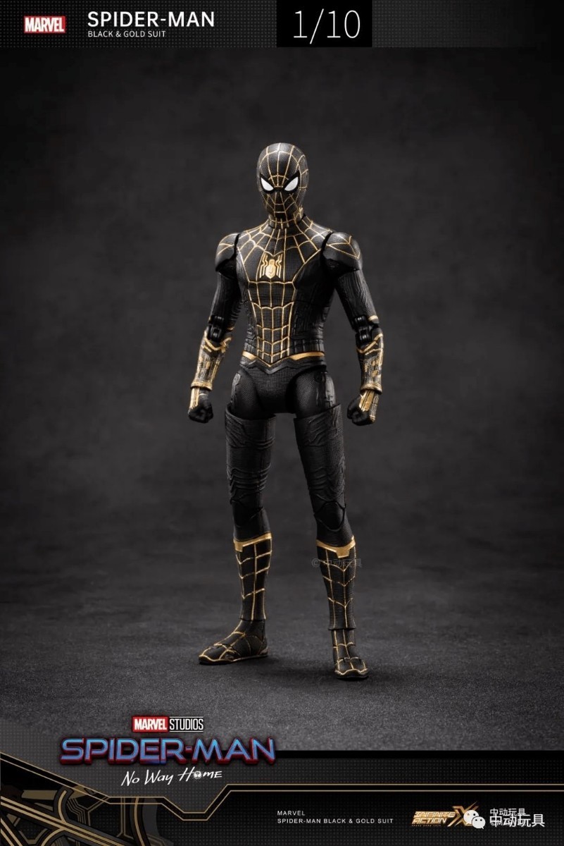 濃いピンク系統 新品未開封 スパイダーマン ブラック\u0026ゴールド
