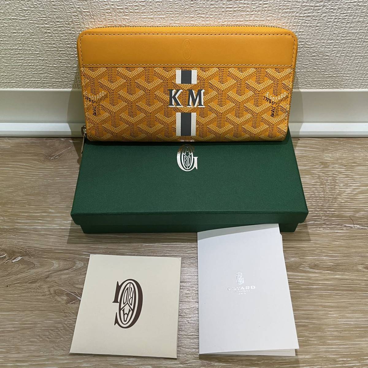 【GOYARDゴヤール】マティニョンGM ウォレット 新品未使用品 GOYARD ゴヤール ラウンドファスナー ジッピー