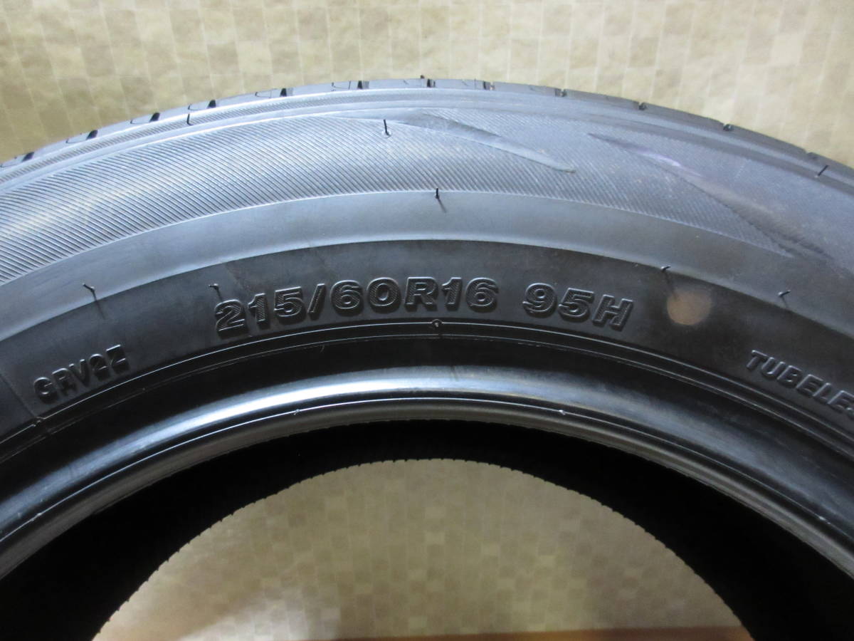 中古タイヤ　215/60R16　BRIDGESTONE　REGNO　GRVII　9分山　2017年式　２本セット_画像5