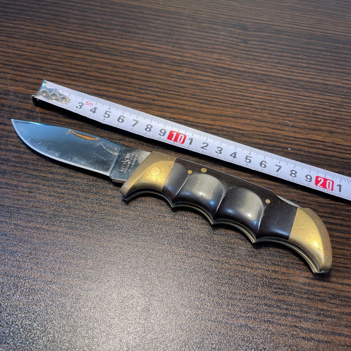 アウトドアカーショウ Kershaw USA Model 1040フォールディングナイフ