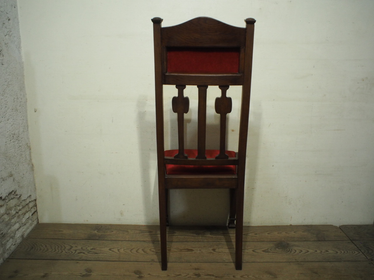 素敵な タa0533 英国アンティーク クラシックなデザインの古い木製ハイバックチェア イギリス 椅子 イス カフェ レトロ 店舗什器l笹2 Sydcura Waxcom Com