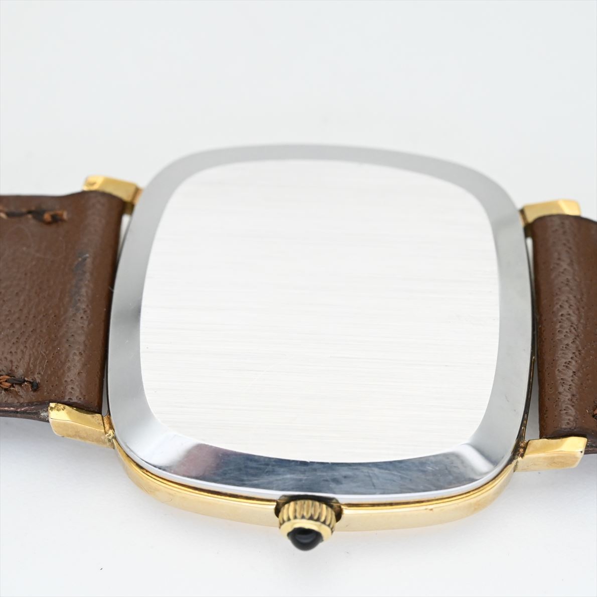 オメガ/OMEGA●デビル 1968年製 Cal.625 Ref.111.0118 手巻き メンズ腕時計 アンティーク/ビンテージ 青ブルー 角型 2針 変わり文字盤_画像7