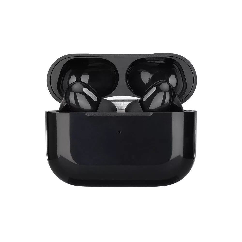 最新型 1円〜 Apple AirPods Pro型 Pro 3 黒 ワイヤレスイヤホン Bluetooth 5.0 TWS 充電ケース付 高品質 Android iPhone X 8 11 12 13_画像1