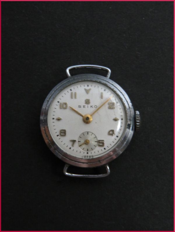 オリジナル 手巻き Sマーク SEIKO セイコー スモールセコンド 稼働品