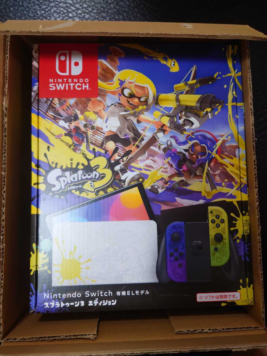 新品未開封 任天堂Switch スプラトゥーン3エディション1台 www