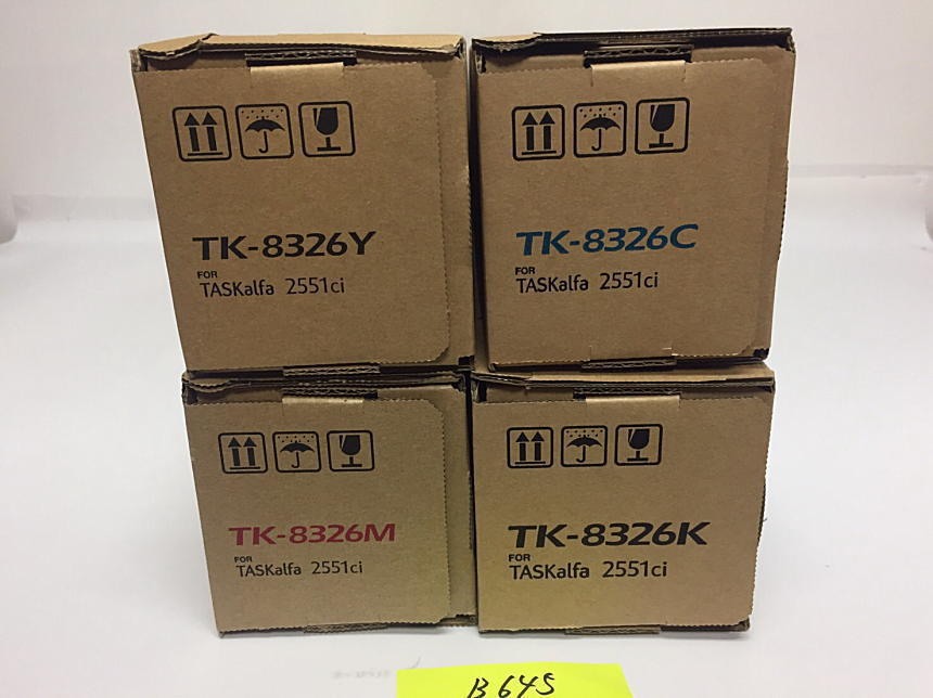 正規品! B-645【新品】京セラ KYOCERA トナーキット TK-8326 K/C/Y/M