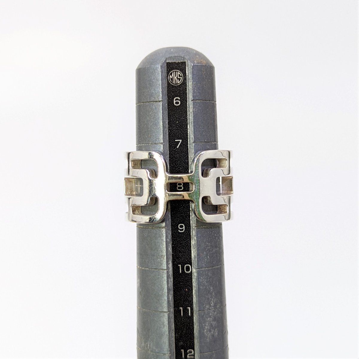 エルメス HERMES アルカンリング シルバー925 指輪 #48 日本サイズ8.5号 美品 箱付_画像7