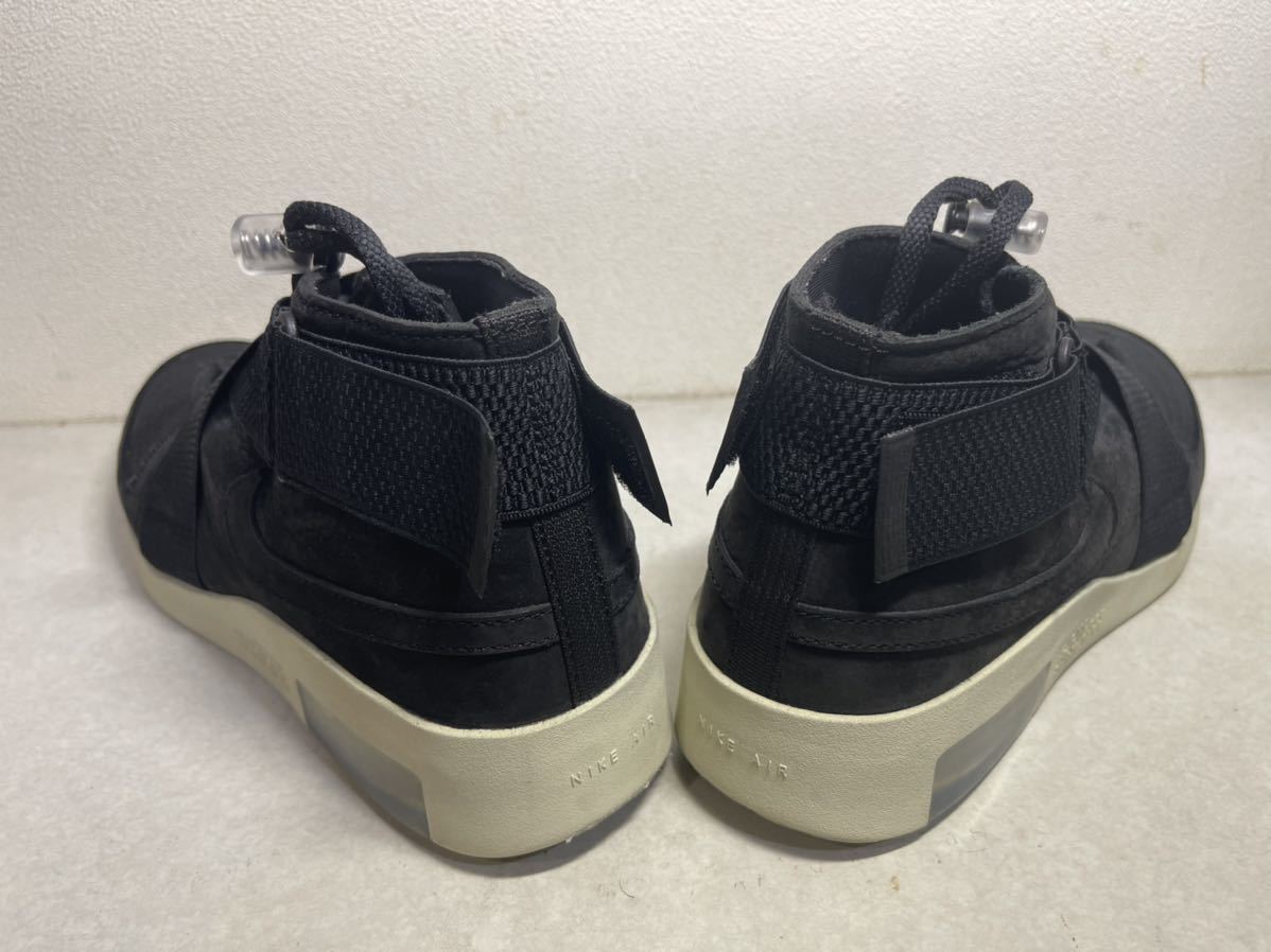 NIKE FOG AIR FEAR OF GOD AIR RAID エア フィアオブゴッド エアレイド ブラック US8.5 USED AT8087-002_画像4