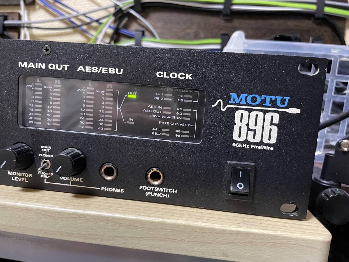 MOTU896 FireWire インターフェイス（動作未チェック・ジャンク）_画像3