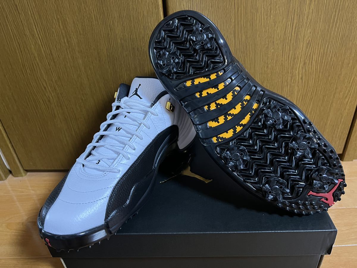 ★限定レア★ナイキ エア ジョーダン 12 ロウ GOLF ゴルフ NIKE JORDAN 12 G LOW TAXI タクシー ゴルフシューズ  27cm