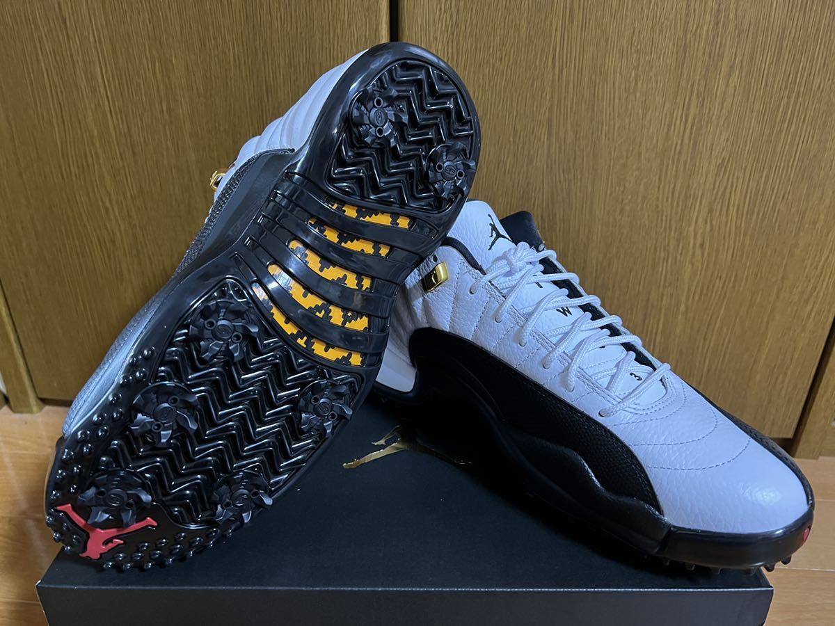 ★限定レア★ナイキ エア ジョーダン 12 ロウ GOLF ゴルフ NIKE JORDAN 12 G LOW TAXI タクシー ゴルフシューズ  27cm