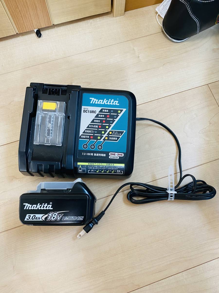 送料無料□【美品】makita/マキタ 純正バッテリー & 純正急速充電器