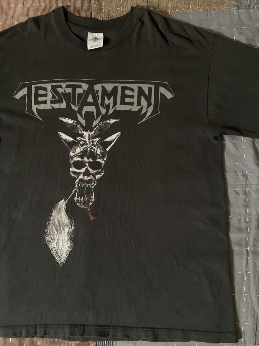 90s 1999 testament vintage Tシャツ テスタメント ビンテージ メタル