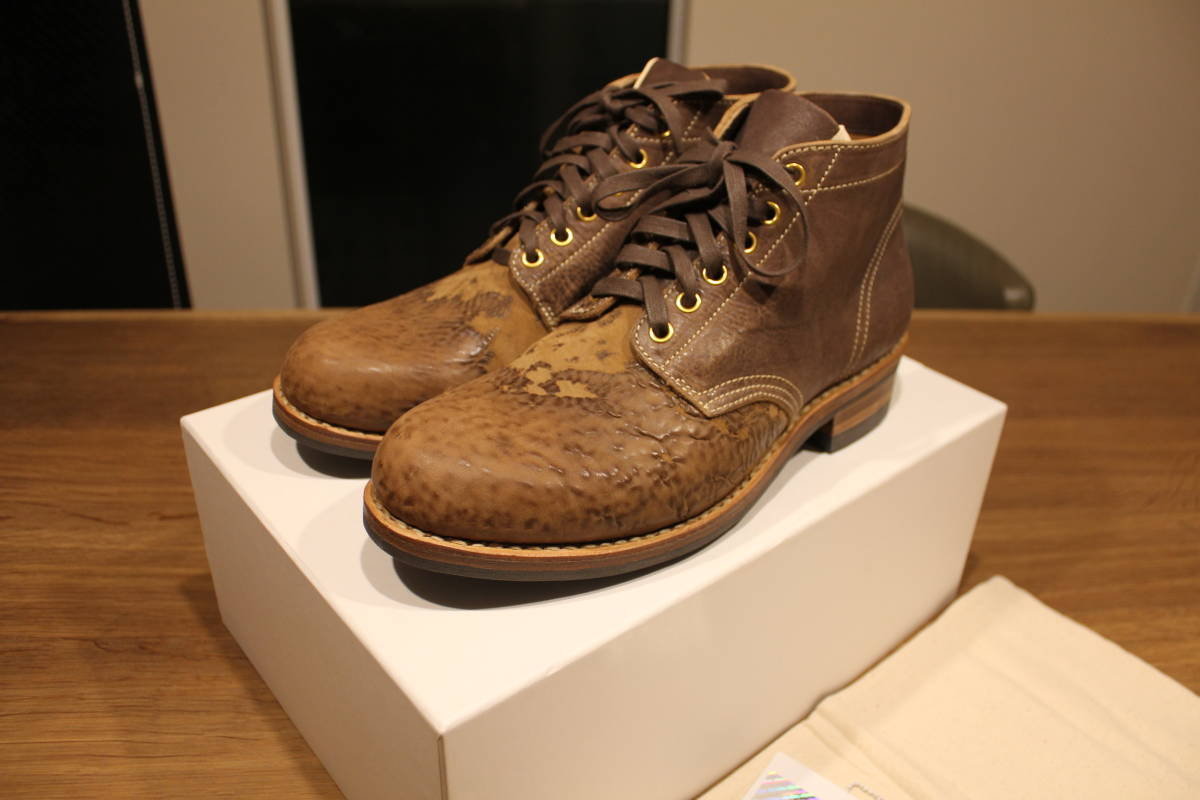 新品 VISVIM 19AW BRIGADIER BOOTS MID-FOLK DK.BROWN MENS 10