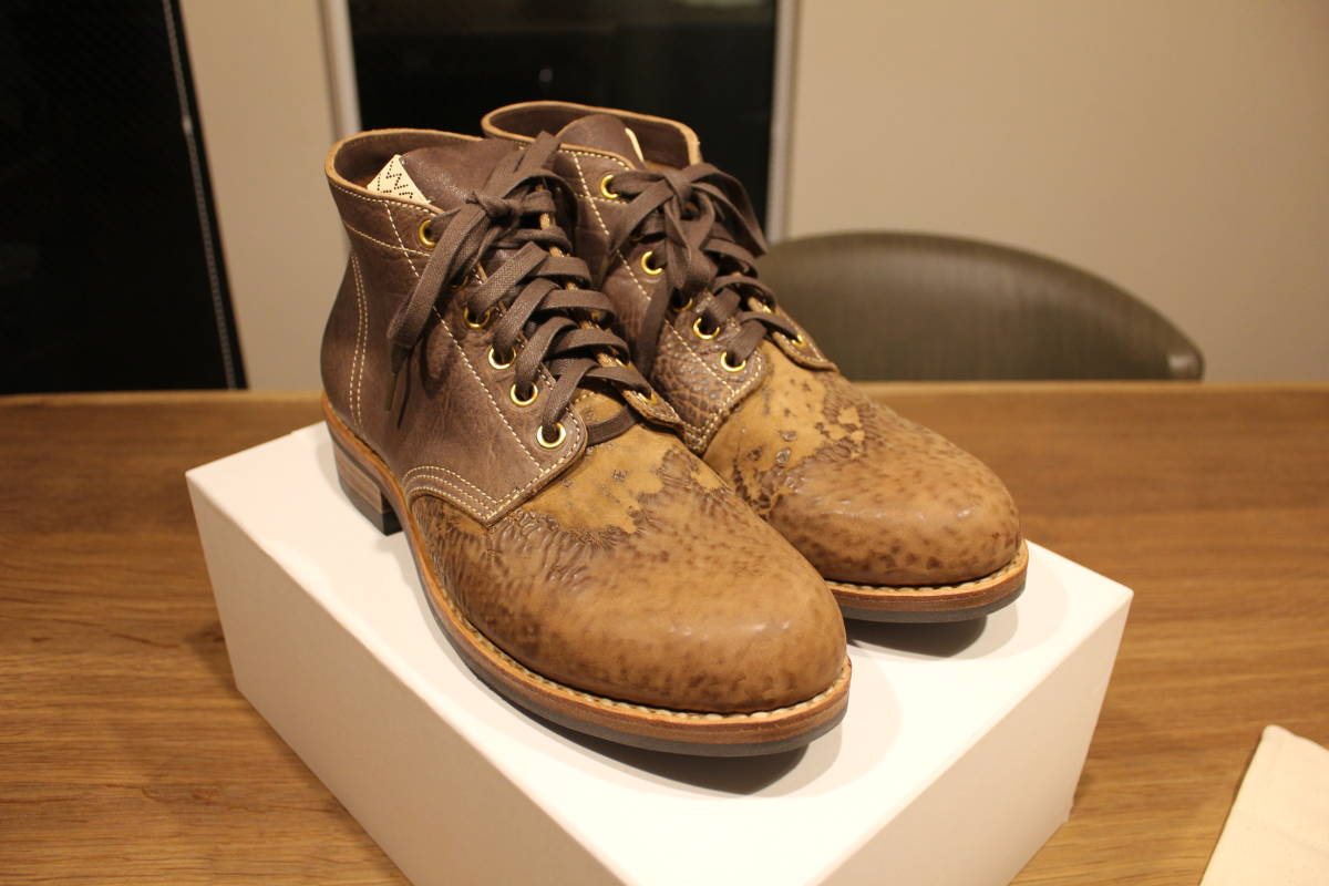 新品 VISVIM 19AW BRIGADIER BOOTS MID-FOLK DK.BROWN MENS 10