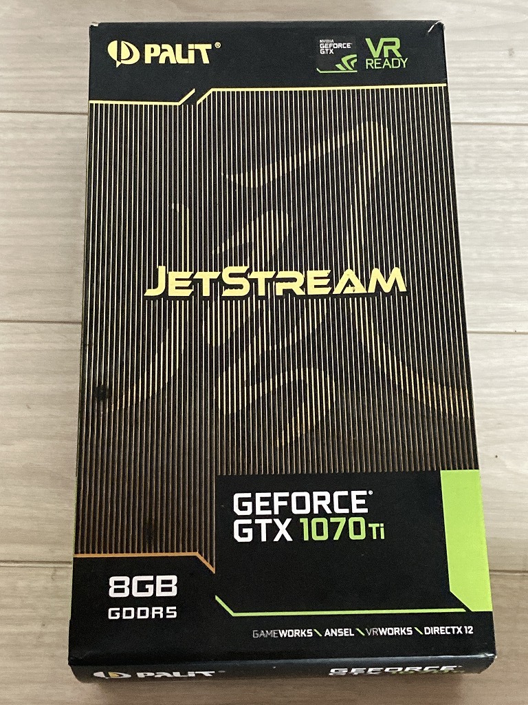 【完動品】☆送料無料☆ GeForce GTX 1070 Ti JetStream 風 Palit Products グラフィックボード_画像3