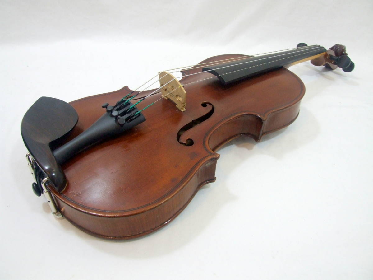 メンテ済 ドイツ製 バイオリン Antonius Stradivarius モデル 分数 3/4 未使用弓 発表会