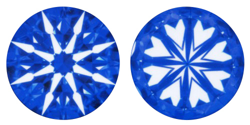 印象のデザイン 0.263ct 鑑定書付 0.2カラット ルース ダイヤモンド Gカラー HKDL*0.2 TOR0835 CGL H&C 3EXカット VVS1クラス ダイヤモンド