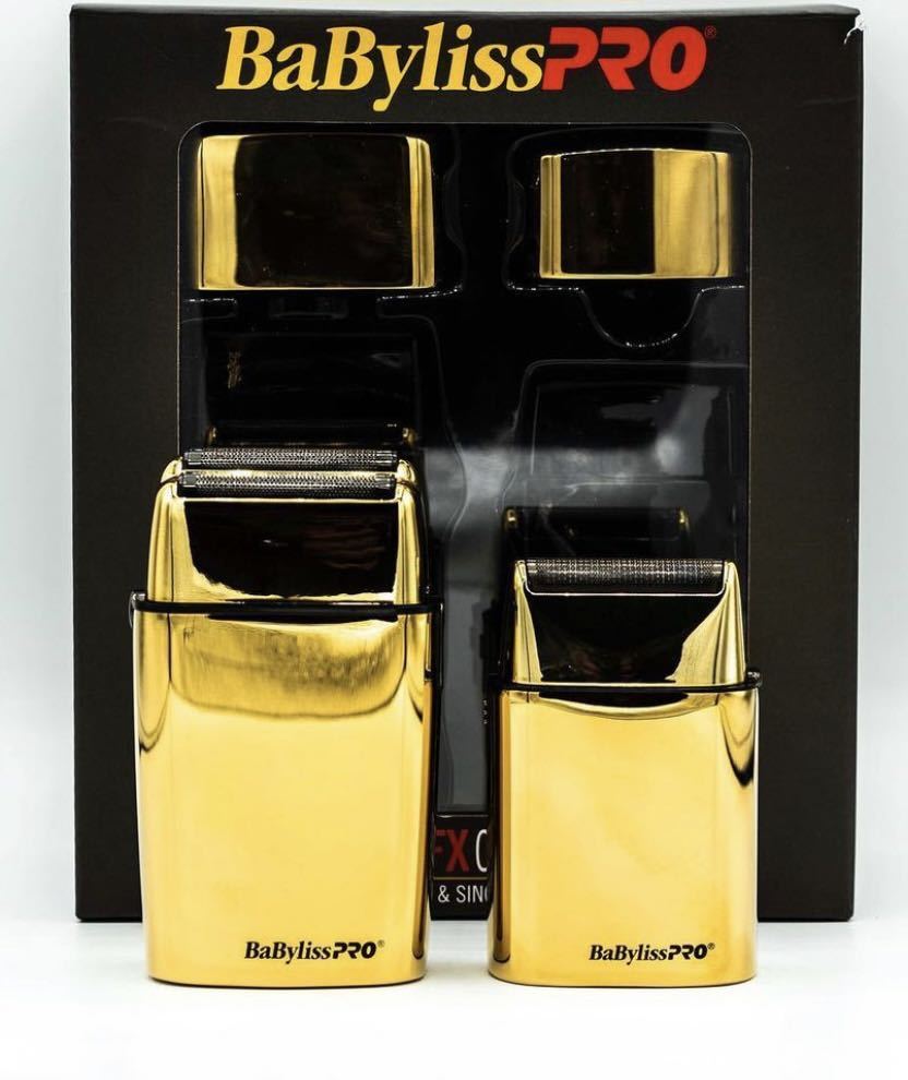 BaByliss PRO LimitedFX Collection Gold & Black Double & Single