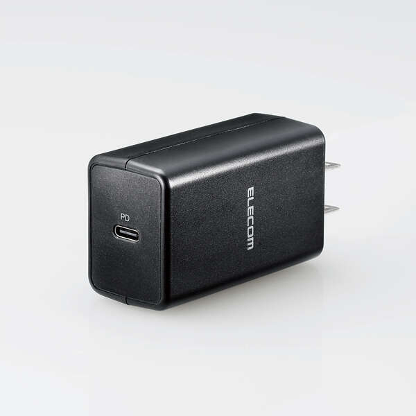 USB AC充電器 最大出力45W USB PD対応 Qualcomm Quick Charge 3.0規格認証済みのUSB Type-Cポート搭載: ACDC-PD1645BK_画像2