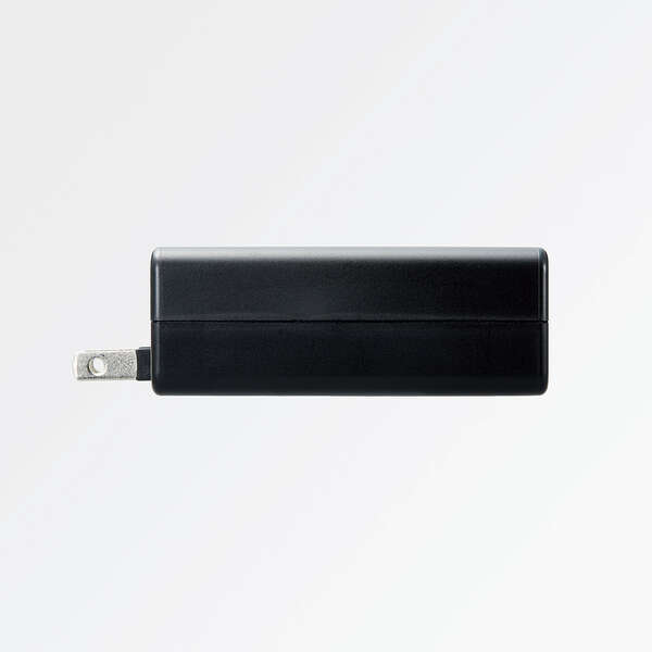 USB AC充電器 最大合計出力57W USB PD対応 Quick Charge対応USB Type-Cポート/おまかせ充電対応USB Type-Aポート搭載: ACDC-PD1757BK_画像4