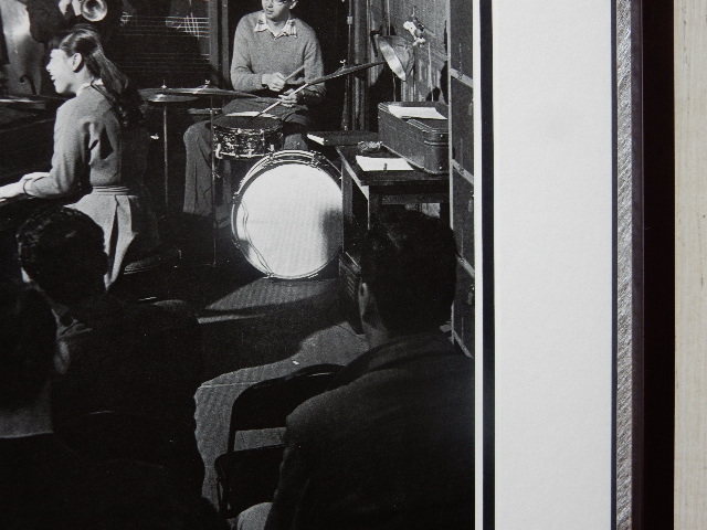 秋吉敏子/1956/バークリー/アート ピクチャー額装/Toshiko Akiyoshi/額入 ジャズ/Framed First Jazz Nadesiko/Berklee College of Musicの画像4