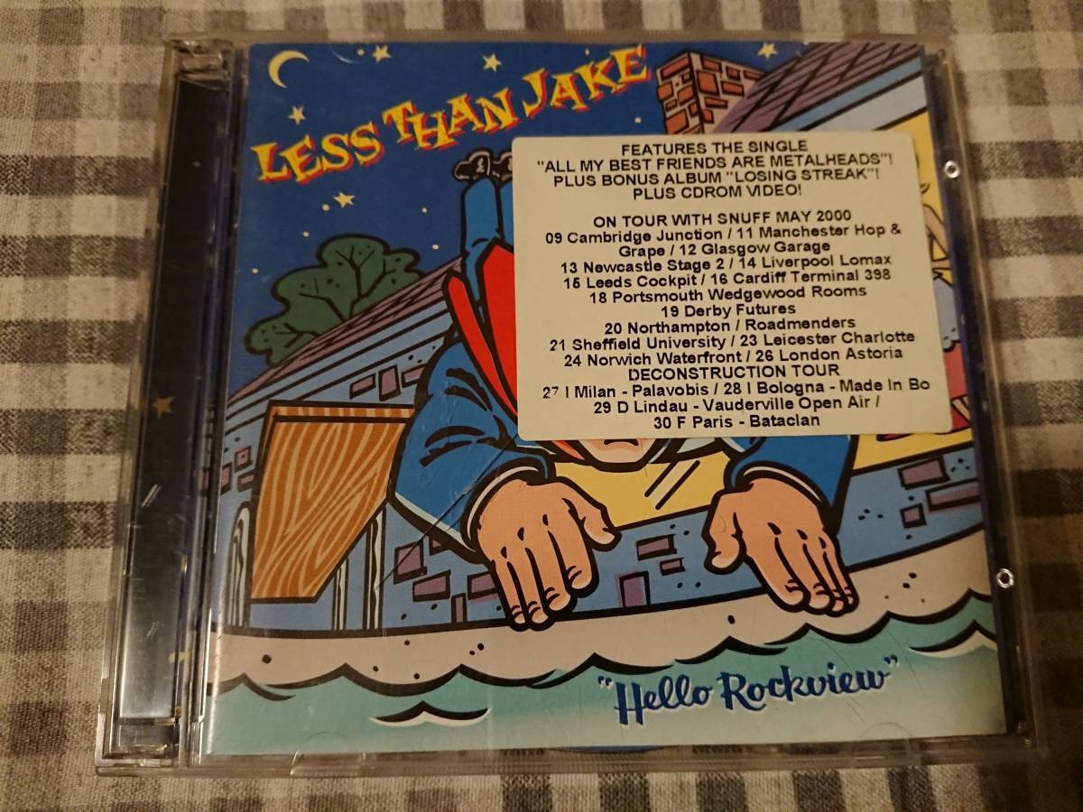 【送料込】Less Than Jake 2枚組CD Losing Streak/Hello Rockview 2in1CD （検索用potshot/kemuri/hi-standard/nofx）